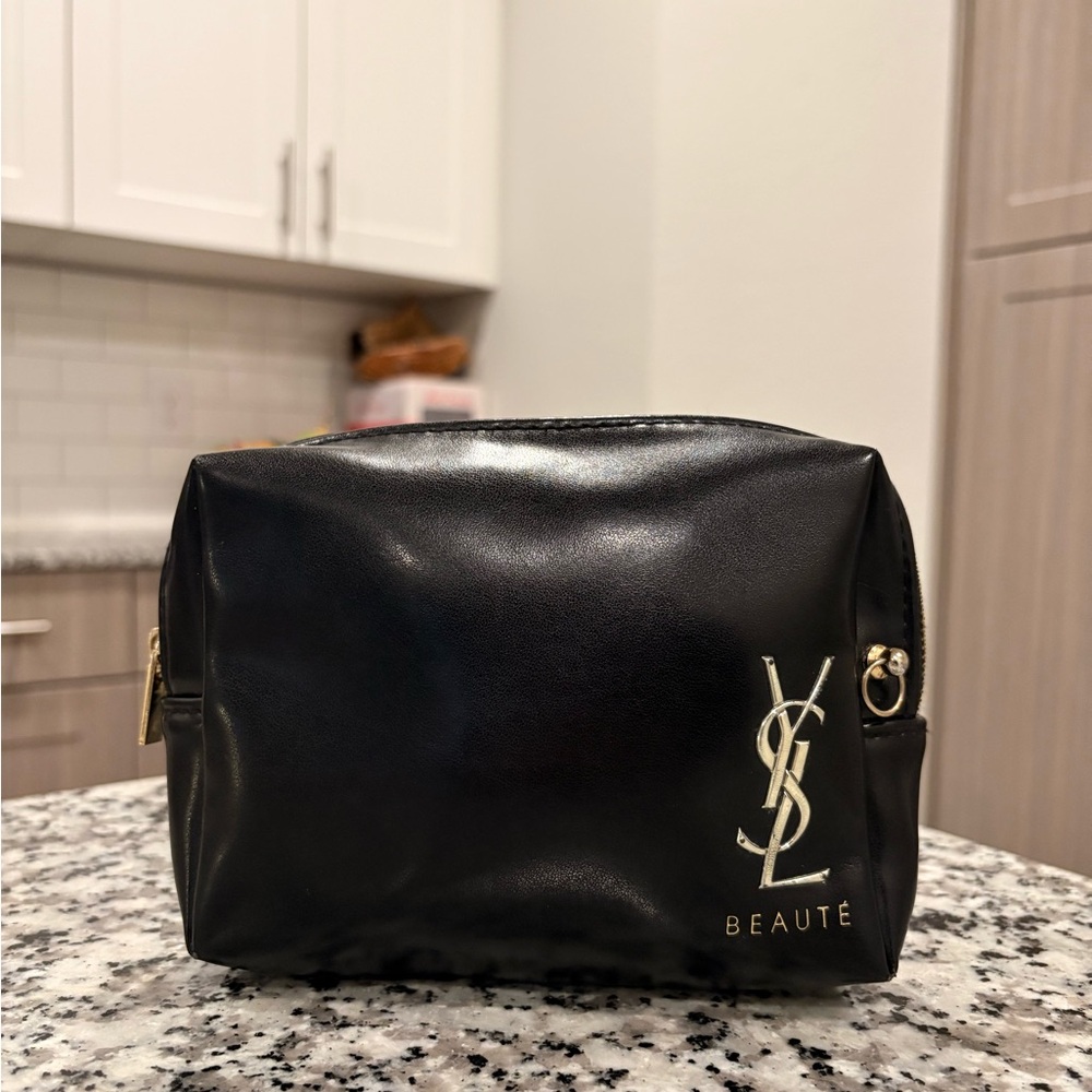 YSL Black Cosmetic bag